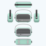 Coluna Bluetooth Estilosa para Casa NewRixing NR-3000 com Função de Chamadas Mãos Livres, Suporta Cartão TF & USB & FM & AUX