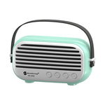 Coluna Bluetooth Estilosa para Casa NewRixing NR-3000 com Função de Chamadas Mãos Livres, Suporta Cartão TF & USB & FM & AUX