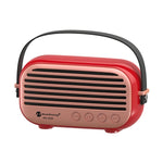 Coluna Bluetooth Estilosa para Casa NewRixing NR-3000 com Função de Chamadas Mãos Livres, Suporta Cartão TF & USB & FM & AUX