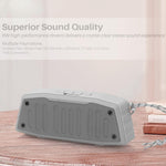 Coluna Bluetooth Portátil para Exterior NewRixing NR-4019 com Função de Chamadas Mãos Livres, Suporta Cartão TF & USB & FM & AUX