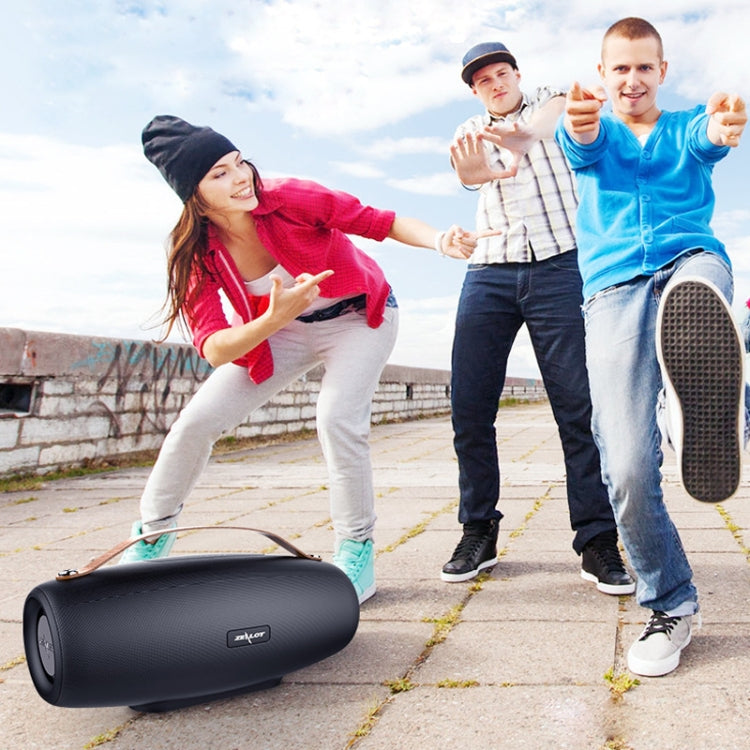 ZEALOT S27 Altifalante Bluetooth Sem Fios Multifuncional com Graves, Microfone Incorporado, Suporta Chamadas Bluetooth & AUX & Cartão TF & 1x93mm + 2x66mm Altifalantes, S27