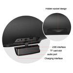 ZEALOT S27 Altifalante Bluetooth Sem Fios Multifuncional com Graves, Microfone Incorporado, Suporta Chamadas Bluetooth & AUX & Cartão TF & 1x93mm + 2x66mm Altifalantes, S27