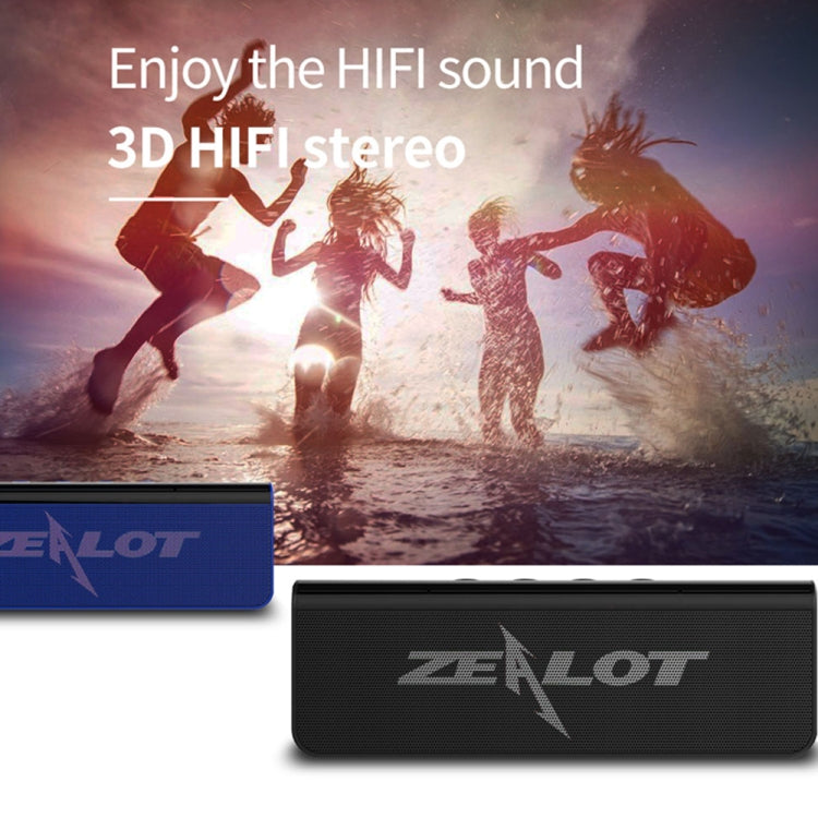 ZEALOT S31 Altifalante Bluetooth Estéreo 3D HiFi Sem Fios 10W, Suporta Mãos Livres / USB / AUX / Cartão TF, S31