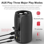 Coluna Bluetooth Sem Fios ZEALOT S32 5W HiFi Bass, Suporta Mãos Livres / USB / AUX, S32