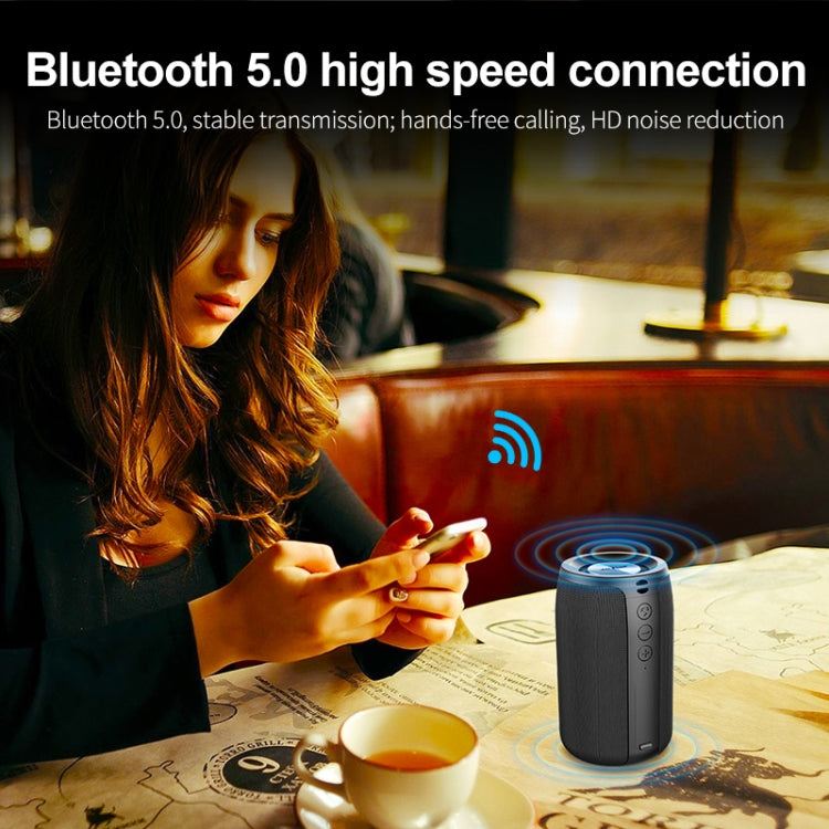Coluna Bluetooth Sem Fios ZEALOT S32 5W HiFi Bass, Suporta Mãos Livres / USB / AUX, S32