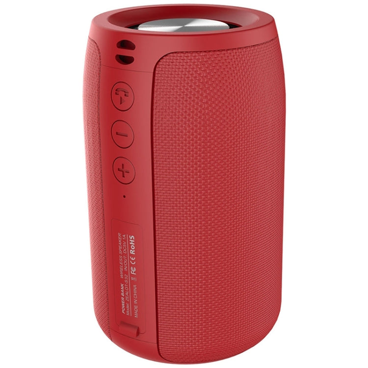 Coluna Bluetooth Sem Fios ZEALOT S32 5W HiFi Bass, Suporta Mãos Livres / USB / AUX, S32