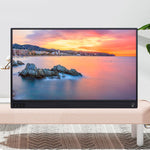 Dispositivo de Ecrã Portátil HD de Ângulo Largo 178 Graus 1080P de 15,6 polegadas para Computador de Secretária / Consola de Jogos / Ecrã Simultâneo / PS4 / PS3 / XBox, com Mini HDMI, Micro USB e 2 Interfaces USB-C / Type-C