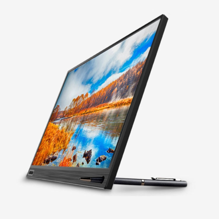 Dispositivo de Ecrã Portátil HD de Ângulo Largo 178 Graus 1080P de 15,6 polegadas para Computador de Secretária / Consola de Jogos / Ecrã Simultâneo / PS4 / PS3 / XBox, com Mini HDMI, Micro USB e 2 Interfaces USB-C / Type-C