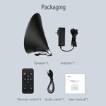 NILLKIN MC5 Pro Altifalante Bluetooth Sem Fios TWS 36W em Forma de Altifalante, Suporta Modo Jogo / Música & Áudio AUX & Emparelhamento NFC, Ficha US
