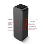 SC211 Altifalante Subwoofer Portátil Bluetooth Sem Fios Bluetooth 5.0, Suporta Cartão TF & Disco U & AUX 3.5mm