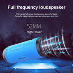 Coluna Bluetooth Sem Fios ZEALOT A1 Multifuncional com Graves, Microfone Integrado, Suporte para Chamadas Bluetooth, AUX, Cartão TF e Luzes LED