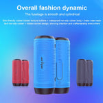 Coluna Bluetooth Sem Fios ZEALOT A1 Multifuncional com Graves, Microfone Integrado, Suporte para Chamadas Bluetooth, AUX, Cartão TF e Luzes LED