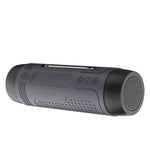 Coluna Bluetooth Sem Fios ZEALOT A2 Multifuncional com Graves, Microfone Integrado, Suporte para Chamadas Bluetooth, AUX, Cartão TF e Luzes LED