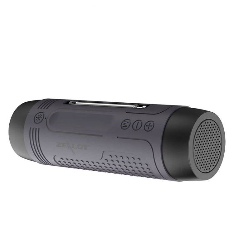 Coluna Bluetooth Sem Fios ZEALOT A2 Multifuncional com Graves, Microfone Integrado, Suporte para Chamadas Bluetooth, AUX, Cartão TF e Luzes LED