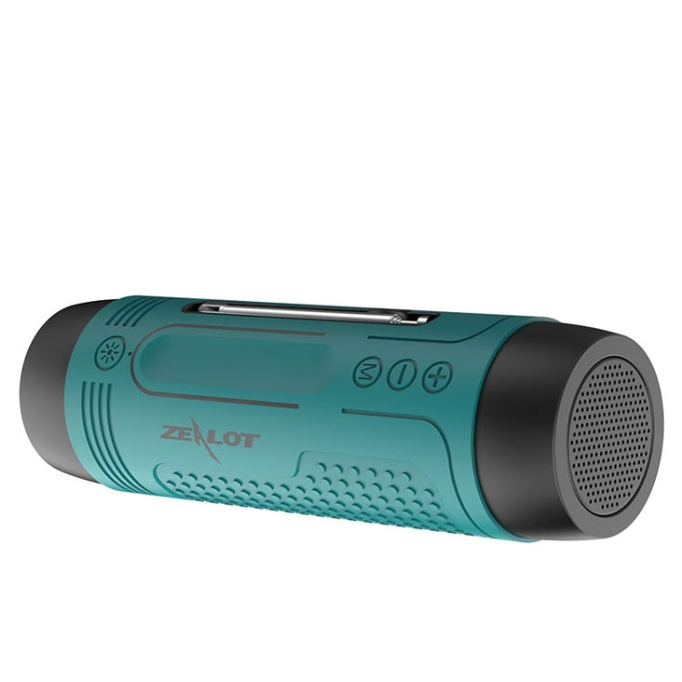 Coluna Bluetooth Sem Fios ZEALOT A2 Multifuncional com Graves, Microfone Integrado, Suporte para Chamadas Bluetooth, AUX, Cartão TF e Luzes LED