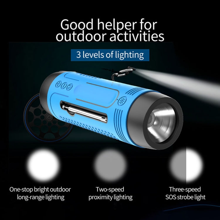 Coluna Bluetooth Sem Fios ZEALOT A2 Multifuncional com Graves, Microfone Integrado, Suporte para Chamadas Bluetooth, AUX, Cartão TF e Luzes LED