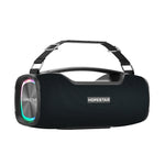 Coluna Bluetooth Portátil HOPESTAR A6X TWS para Exterior com Luzes Coloridas de Música, Suporte para Power Bank, Chamadas Mãos Livres, Disco U, Cartão TF e AUX 3.5mm, A6X Preto, A6X Verde