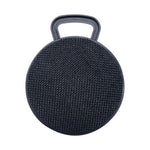 Coluna Bluetooth Mini Portátil Redonda com Textura de Tecido A01L, Suporte para Chamadas Mãos Livres e Cartão TF, A01L Preto, A01L Verde, A01L Azul, A01L Vermelho