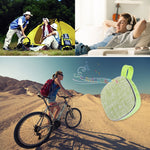 Coluna Bluetooth Mini Portátil Quadrada com Textura de Tecido X25new, Suporte para Chamadas Mãos Livres, Cartão TF e AUX, X25new Laranja, X25new Verde, X25new Cinzento, X25new Azul