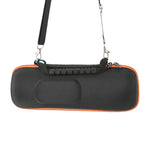 Caixa de Armazenamento EVA para Coluna Bluetooth de Exterior com Alça de Ombro e Mosquetão para JBL Charge 5, Caixa de Armazenamento