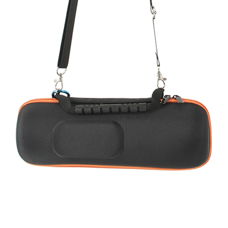 Caixa de Armazenamento EVA para Coluna Bluetooth de Exterior com Alça de Ombro e Mosquetão para JBL Charge 5, Caixa de Armazenamento
