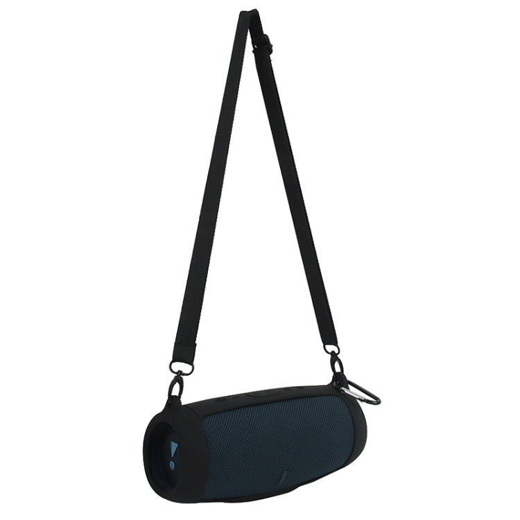 Capa Protetora de Silicone para Coluna Portátil com Alça de Ombro e Mosquetão para JBL Charge 5