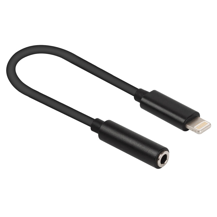 Adaptador de Áudio 8 Pin para 3,5mm, Comprimento: Cerca de 12cm, Suporta iOS 13.1 ou Superior