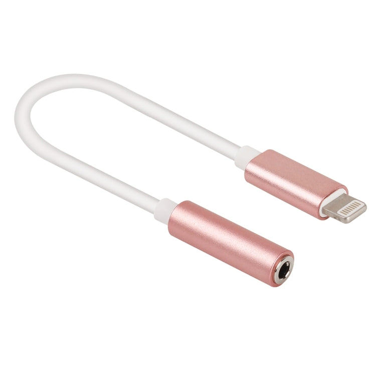Adaptador de Áudio 8 Pin para 3,5mm, Comprimento: Cerca de 12cm, Suporta iOS 13.1 ou Superior