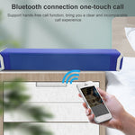 Coluna Bluetooth Portátil NewRixing NR-2017, Suporte para Chamadas Mãos Livres / Cartão TF / FM / Disco U