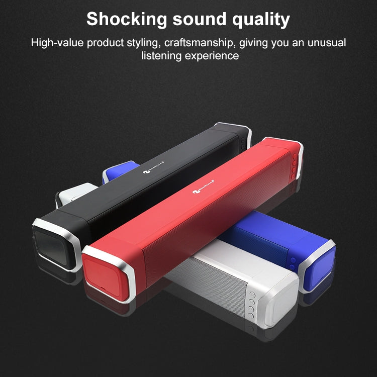 Coluna Bluetooth Portátil NewRixing NR-2017, Suporte para Chamadas Mãos Livres / Cartão TF / FM / Disco U