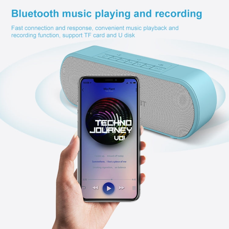 Coluna de Gravação de Música Bluetooth EZCAP 221 com Suporte para Cartão TF e Disco U