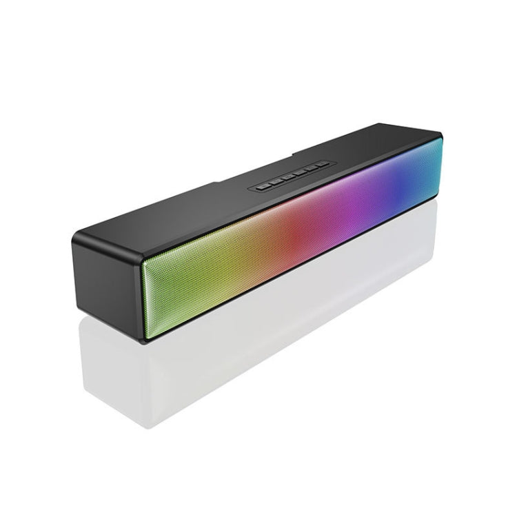 Coluna Bluetooth para Computador Multifuncional com Luzes RGB Coloridas, BT-601