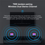 Coluna Bluetooth TWS JY-06 60W para Exterior com Luzes Coloridas e Volume Elevado