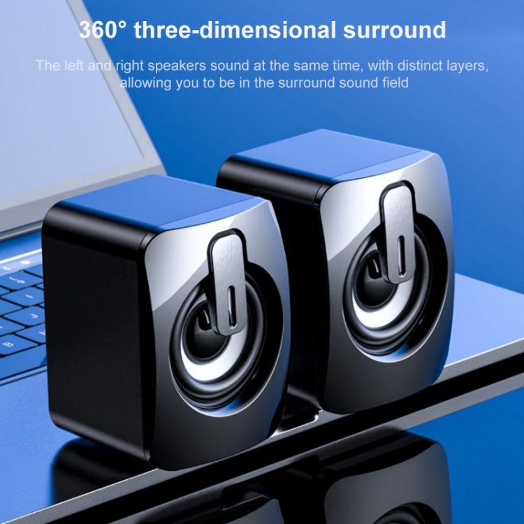 Coluna Mini com Fio USB A1, Volume Elevado, Versão Bluetooth, Versão Bluetooth