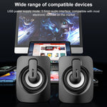 Coluna Mini com Fio USB A1, Volume Elevado, Versão Bluetooth, Versão Bluetooth