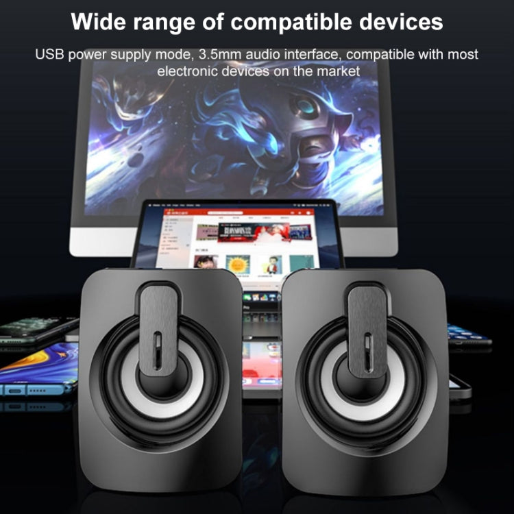 Coluna Mini com Fio USB A1, Volume Elevado, Versão Bluetooth, Versão Bluetooth