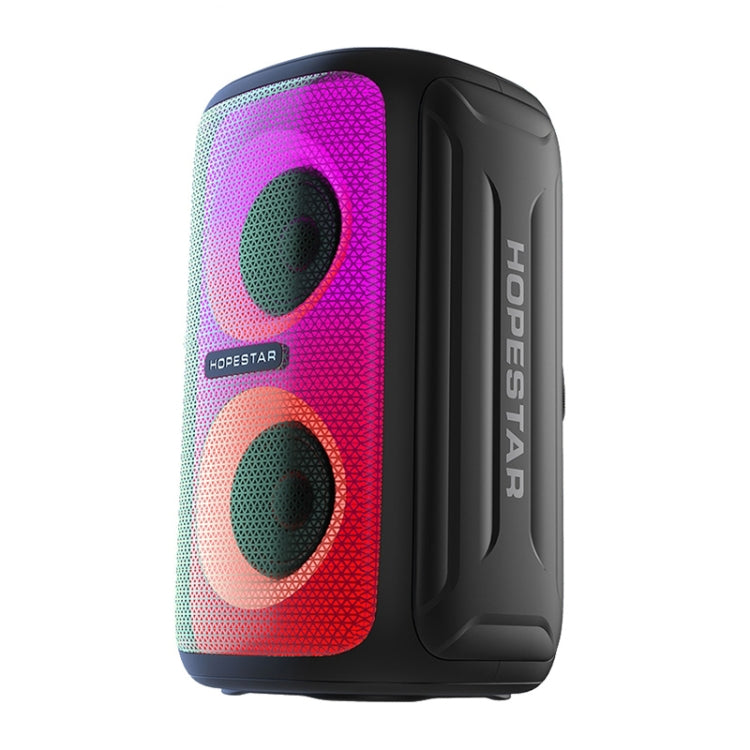 Coluna Bluetooth Sem Fios HOPESTAR Party 110 Mini com Luzes Coloridas, Party 110 Mini (Preto), Party 110 Mini (Cinza), Party 110 Mini (Azul)