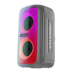 Coluna Bluetooth Sem Fios HOPESTAR Party 110 Mini com Luzes Coloridas, Party 110 Mini (Preto), Party 110 Mini (Cinza), Party 110 Mini (Azul)