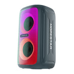 Coluna Bluetooth Sem Fios HOPESTAR Party 110 Mini com Luzes Coloridas, Party 110 Mini (Preto), Party 110 Mini (Cinza), Party 110 Mini (Azul)