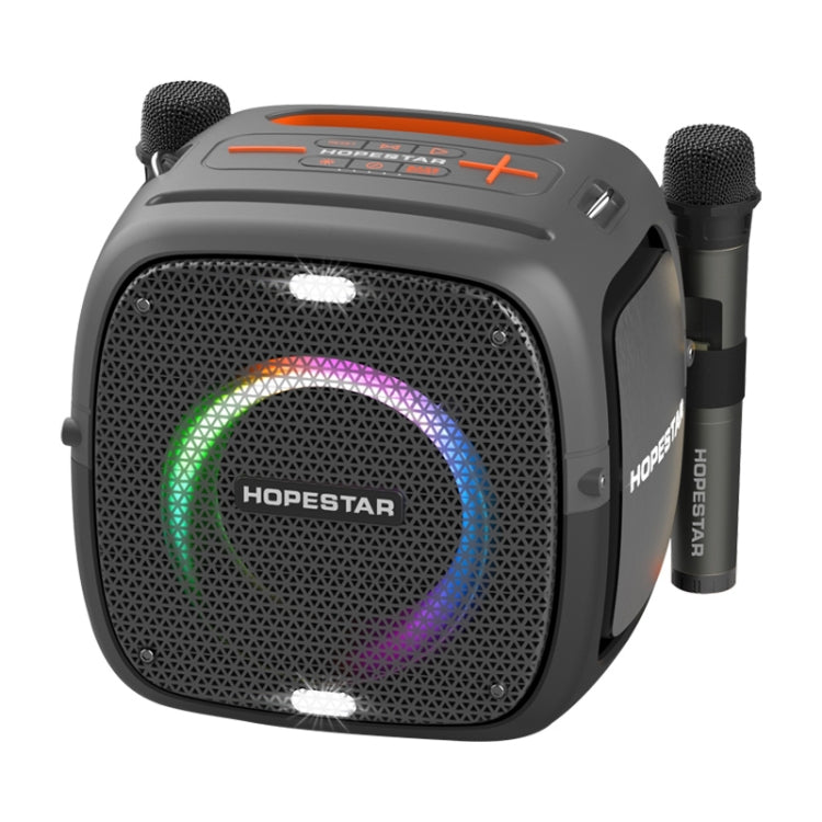 Coluna Bluetooth Sem Fios HOPESTAR Party One com Iluminação RGB, Party One (Preto), Party One (Cinza), Party One (Azul), Party One (Amarelo)