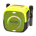 Coluna Bluetooth Sem Fios HOPESTAR Party One com Iluminação RGB, Party One (Preto), Party One (Cinza), Party One (Azul), Party One (Amarelo)