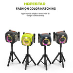 Coluna Bluetooth Sem Fios HOPESTAR Party One com Iluminação RGB, Party One (Preto), Party One (Cinza), Party One (Azul), Party One (Amarelo)