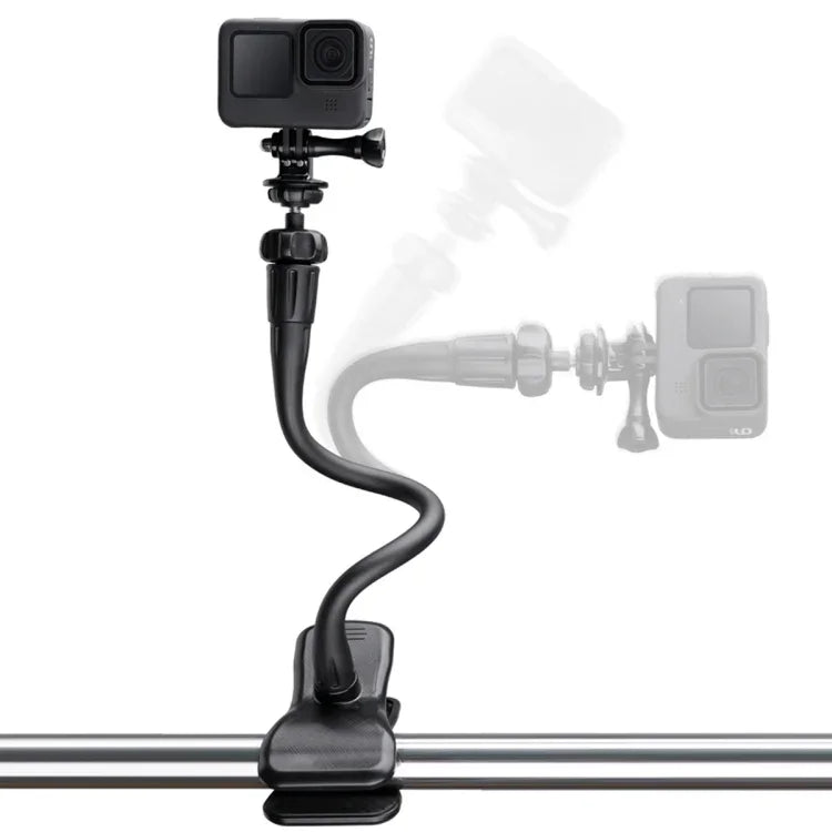 Suporte de Mesa com Braço Flexível para Câmara de Ação e Telemóvel