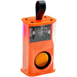Coluna Bluetooth Sem Fios Portátil Bullet TWS 5W, (Laranja), (Verde), (Cinza), (Roxo)
