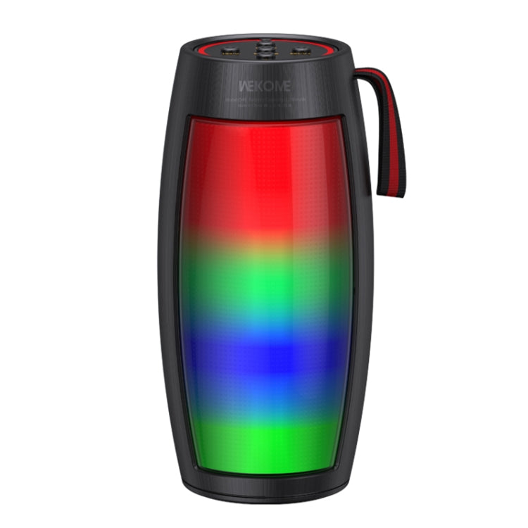 Coluna Bluetooth Colorida WEKOME D40 5W Sound Pulse, D40 (Preto), D40 (Branco)