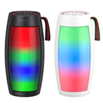 Coluna Bluetooth Colorida WEKOME D40 5W Sound Pulse, D40 (Preto), D40 (Branco)