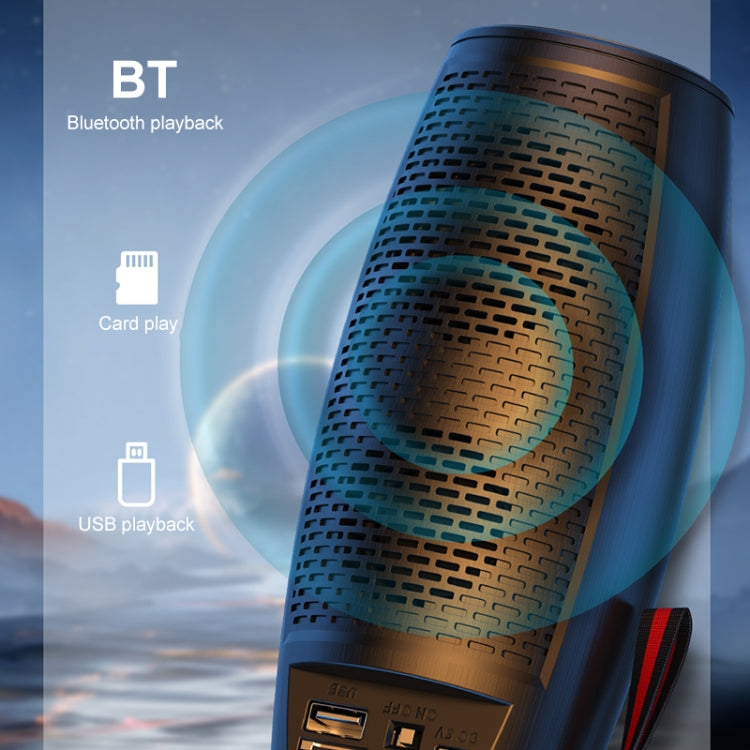Coluna Bluetooth Colorida WEKOME D40 5W Sound Pulse, D40 (Preto), D40 (Branco)