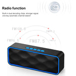 Coluna Bluetooth Sem Fios Multi-funções para Exterior SC211 Pro Versão Atualizada, SC211 Pro Versão Atualizada