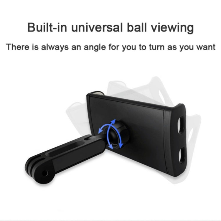 CHZ-06 Retractable Car Backrest Holder for 7-14 inch Mobile Phones / Tablets, For 7-14 inch Phones Red, CHZ-06