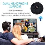 Transmissor de Áudio Bluetooth 4.0 Multi-ponto Portátil H366T para iPhone, Samsung, HTC, Sony, Google, Huawei, Xiaomi e outros Smartphones
